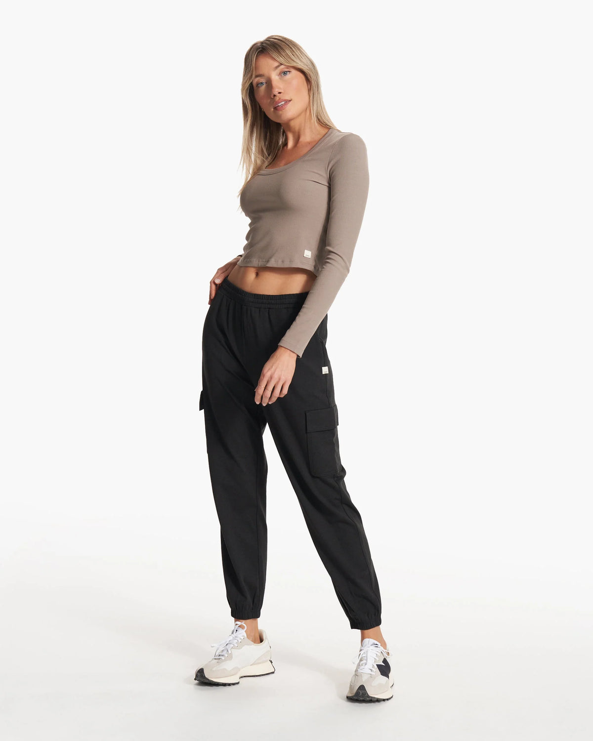 Long Sleeve Pose Scoop Tee