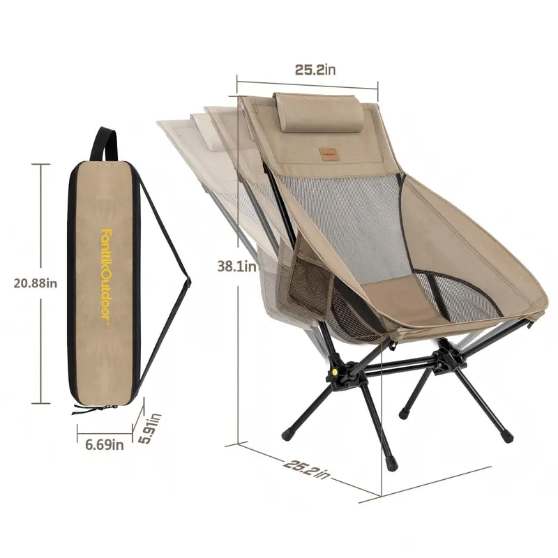 Portable Folding Rocking Camping Chair