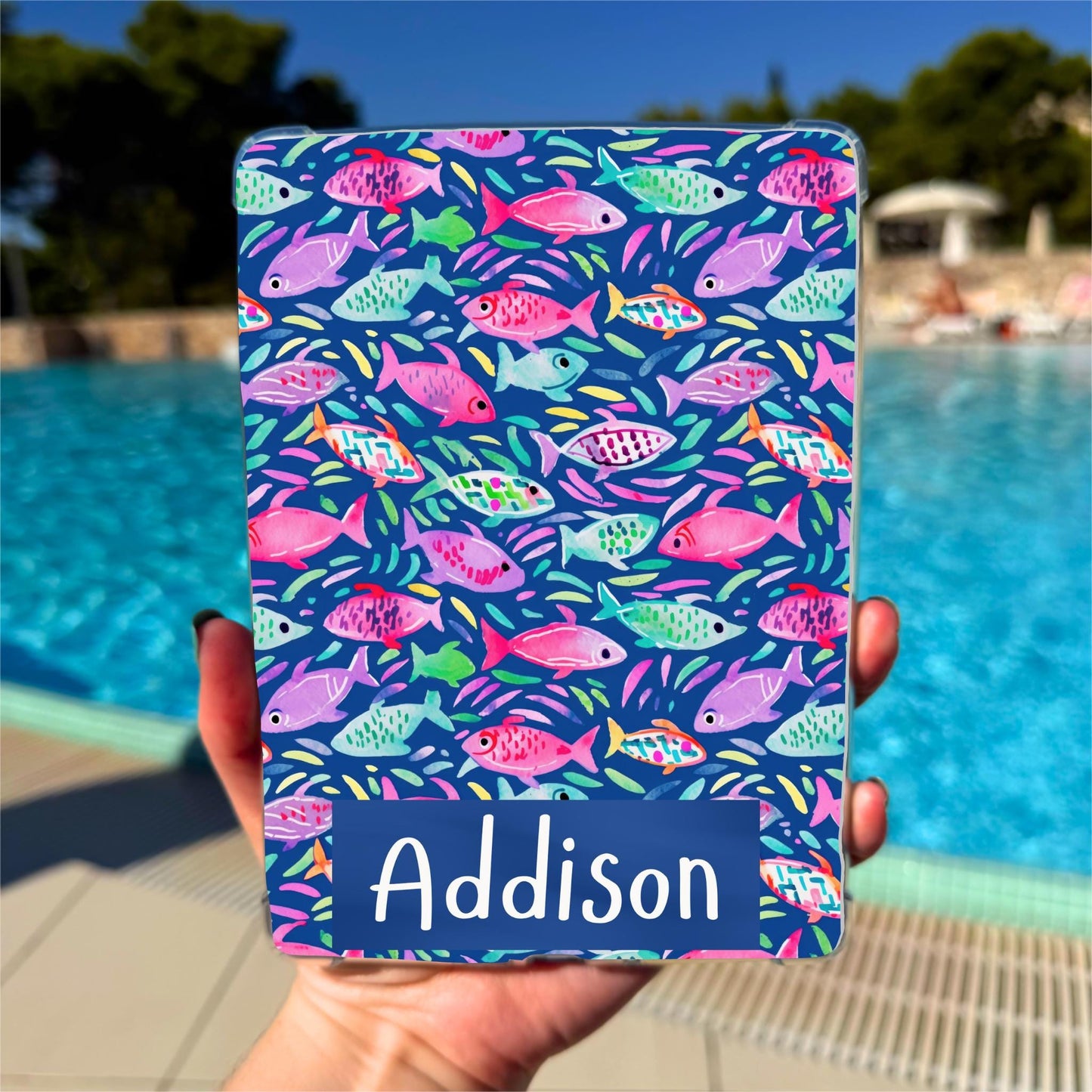 Kindle Clear Case Insert | Preppy Fish by The Saltwater Press
