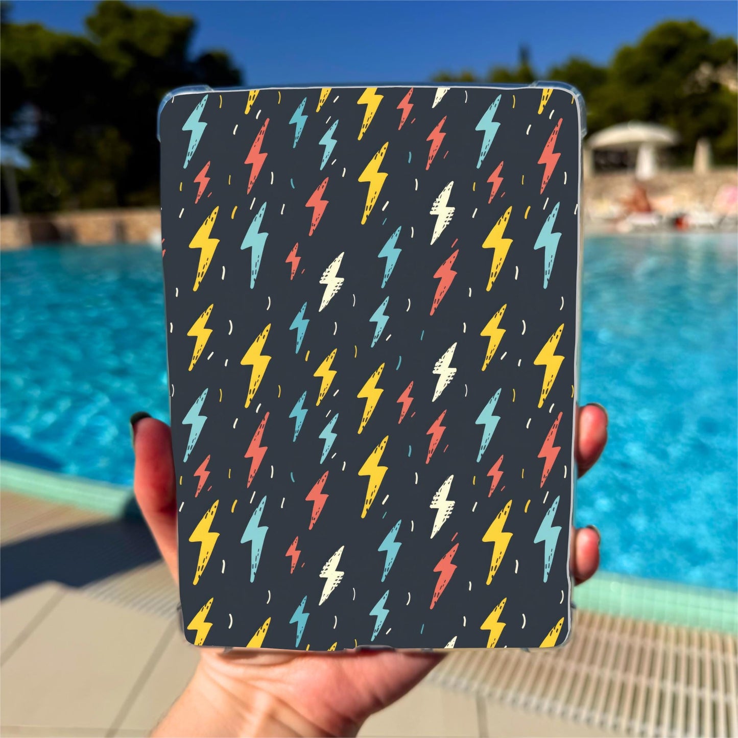 Kindle Clear Case Insert | Lightening Bolt by The Saltwater Press