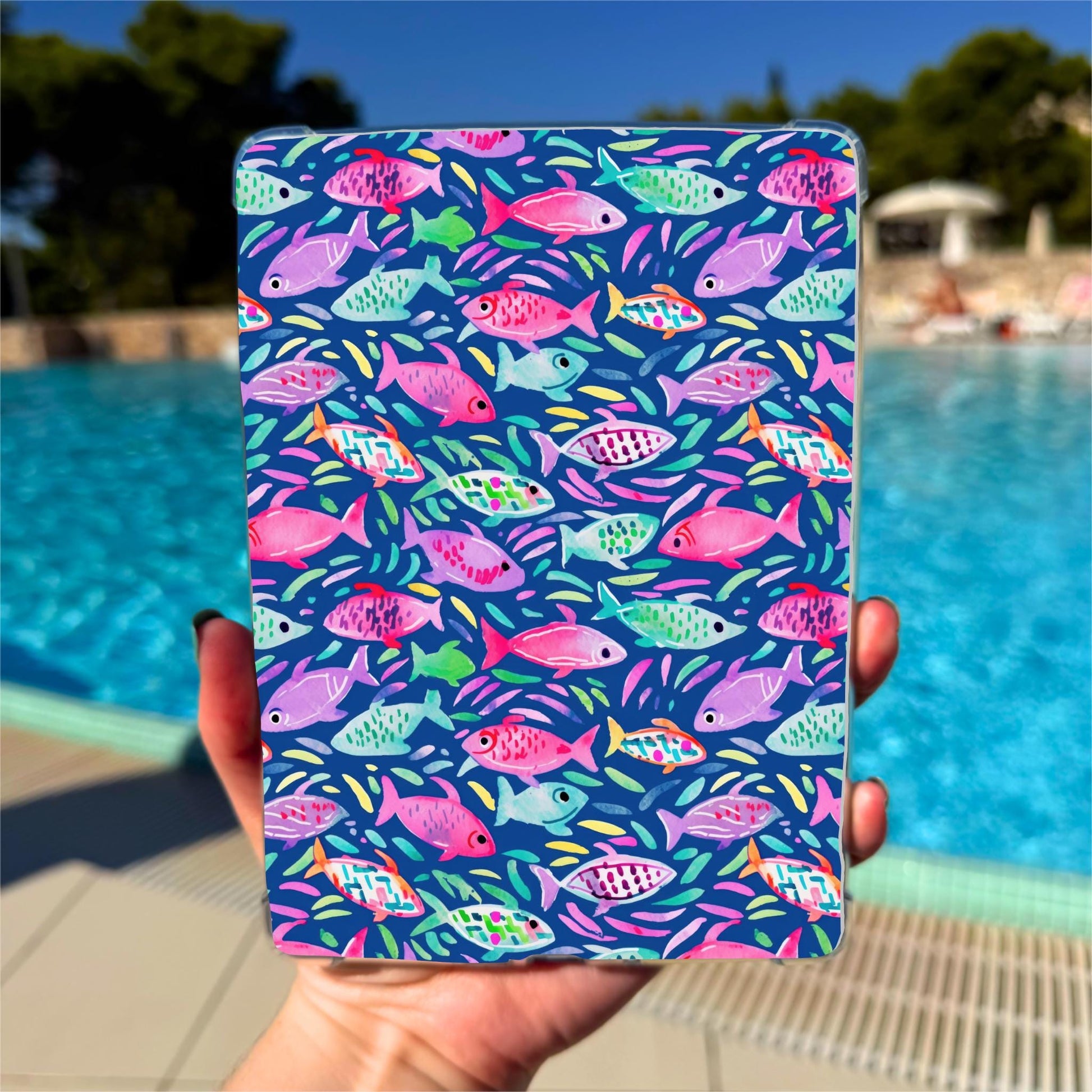 Kindle Clear Case Insert | Preppy Fish by The Saltwater Press