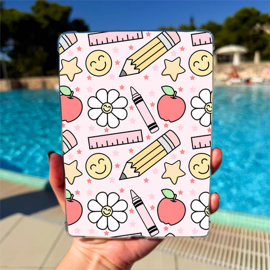 Kindle Clear Case Insert | School by The Saltwater Press