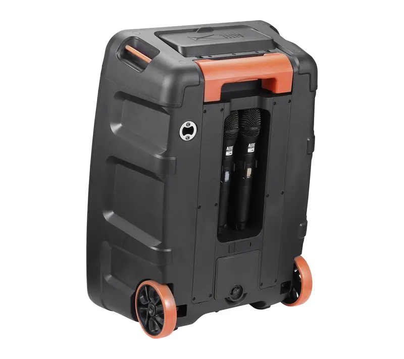14" TV Screen Tailgate Speaker Trolley